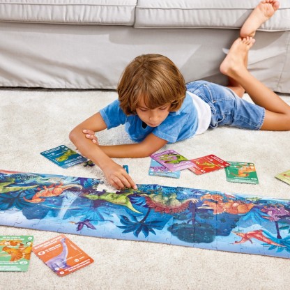 Hape 1.5米長恐龍拼圖 (6-10 歲)