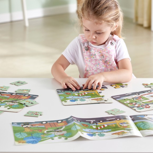 Hape 救援車輛拼圖套裝 (3-6 歲)