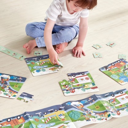 Hape 救援車輛拼圖套裝 (3-6 歲)