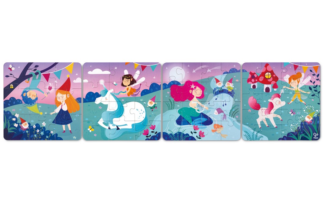 Hape 童話故事拼圖套裝 (3-6 歲)