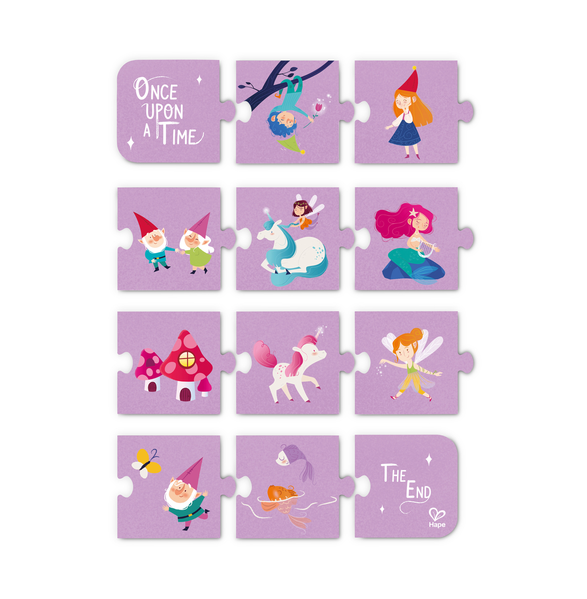 Hape 童話故事拼圖套裝 (3-6 歲)