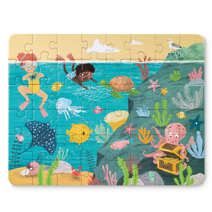 Hape 海洋朋友拼圖套裝 (5-9 歲)