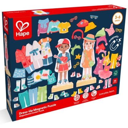 Hape 磁力換裝拼圖 (3-6 歲)