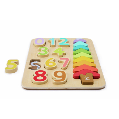 Hape Colours & Numbers Puzzle 顏色和數字拼圖 (2-4 yeras)