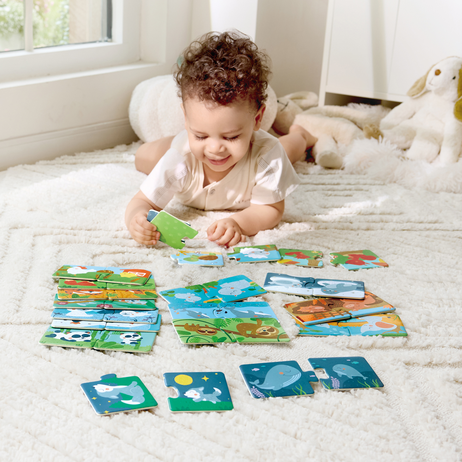 動物配對拼圖-Hape-Eurekakids