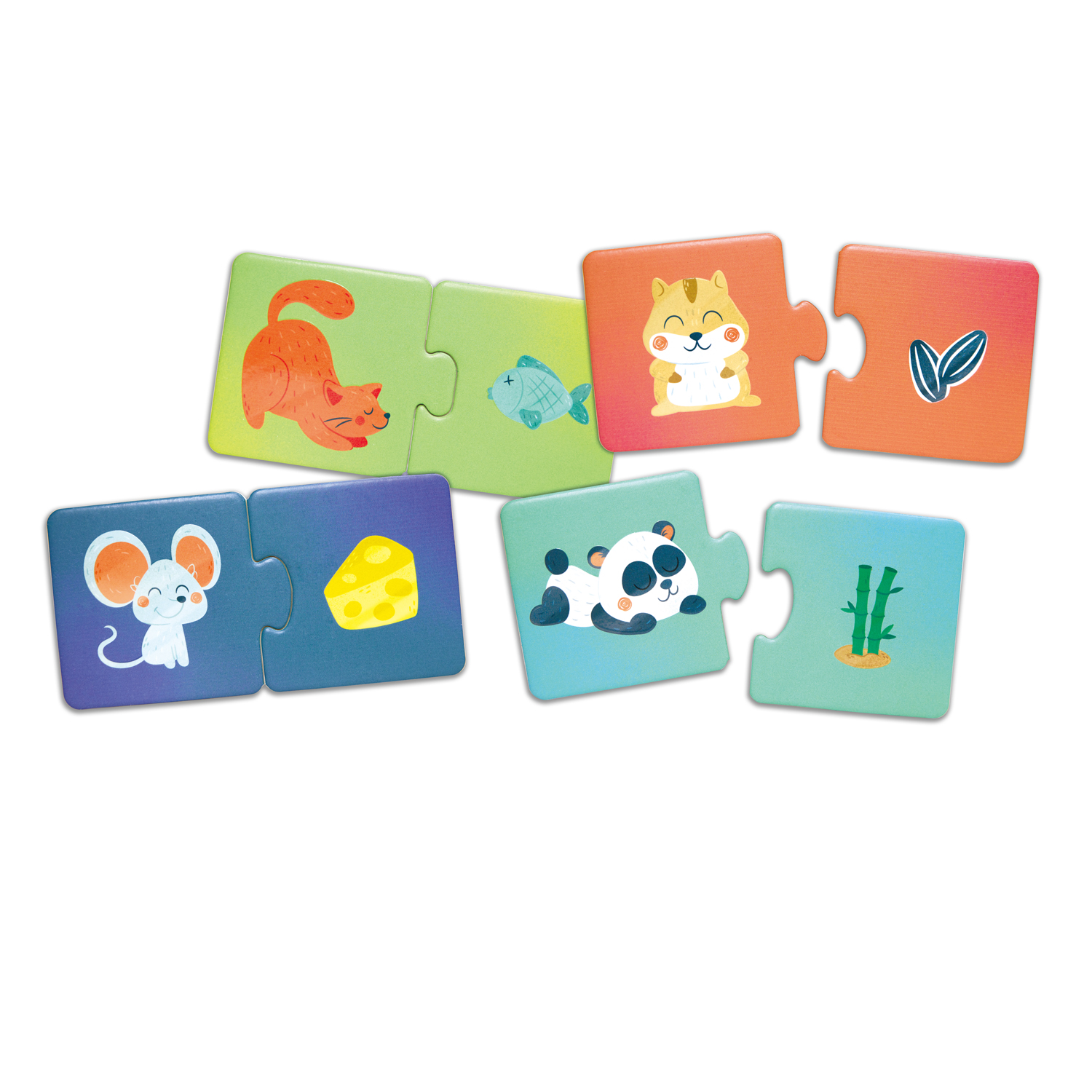 動物零食時間拼圖-Hape-Eurekakids