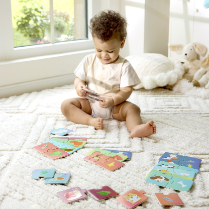 動物零食時間拼圖-Hape-Eurekakids