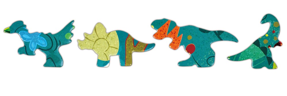 Hape 恐龍炫彩地板拼圖202片 (8-12 歲)