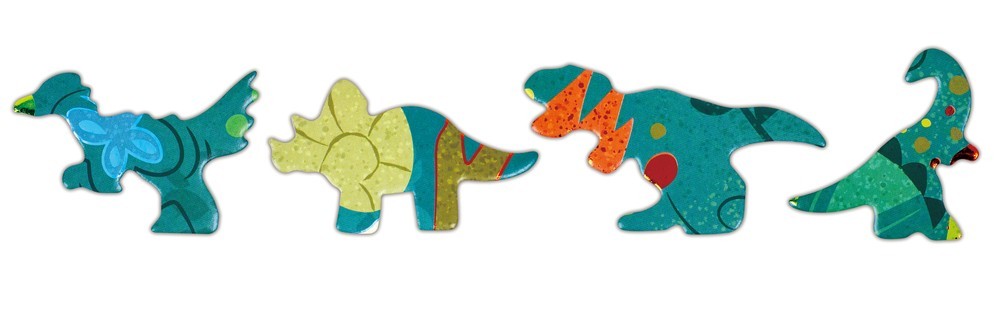 Hape 恐龍炫彩地板拼圖202片 (8-12 歲)