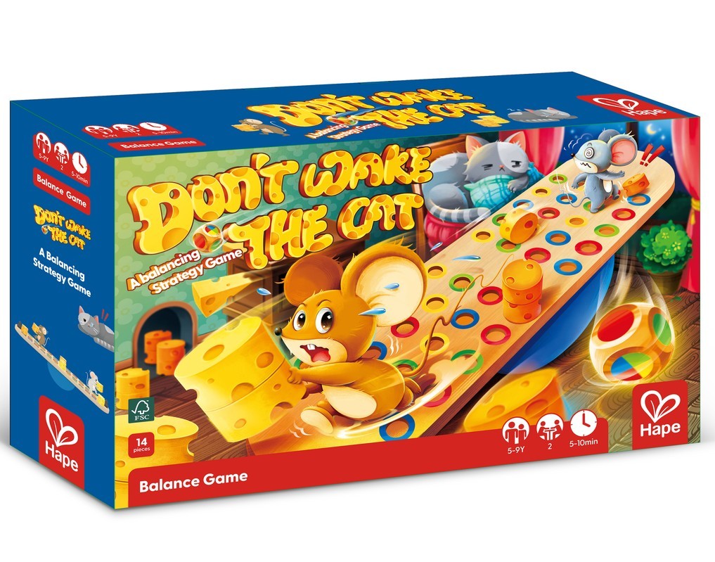 Hape 別吵醒貓咪策略遊戲 (5-9 歲)