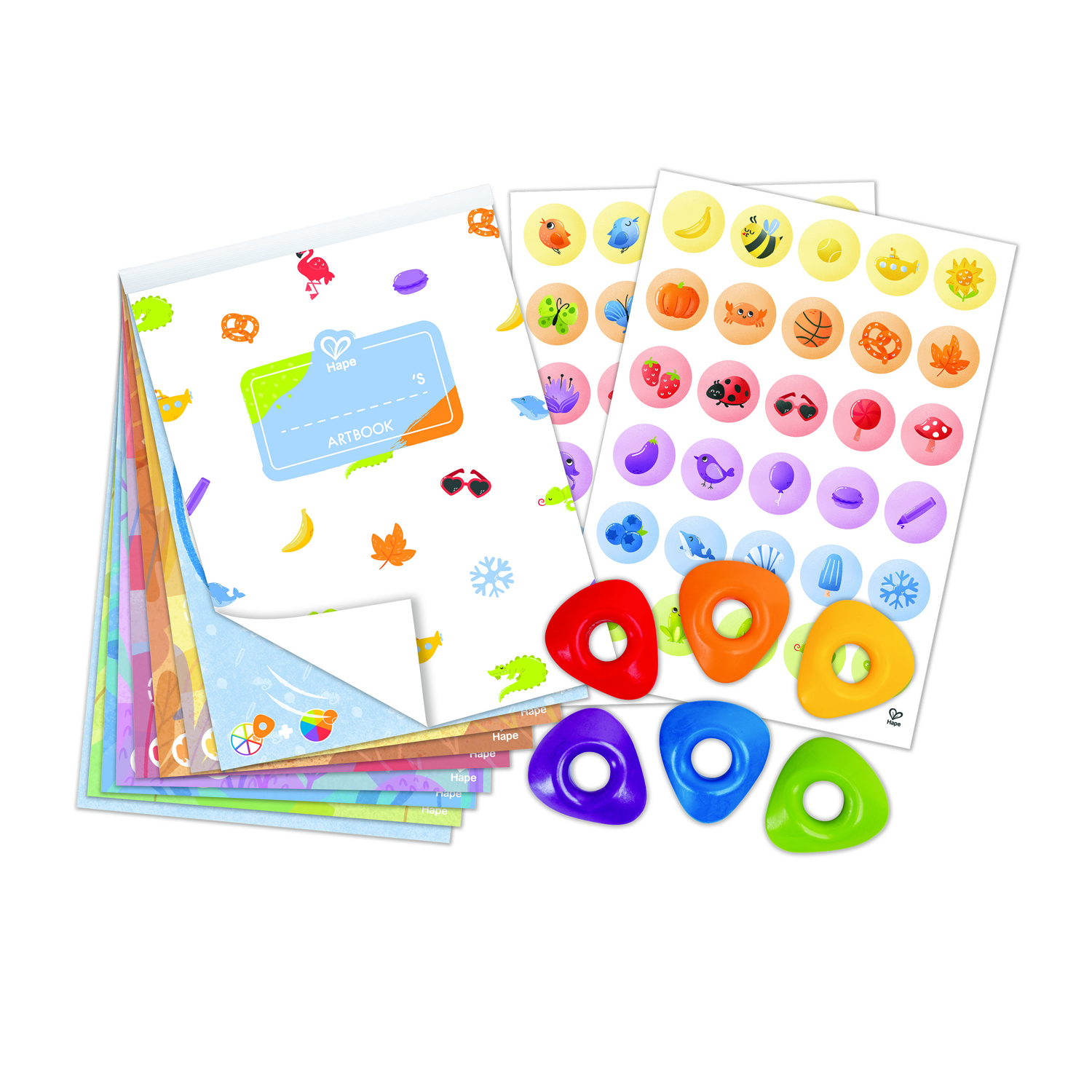 蠟筆著色-Hape-Eurekakids