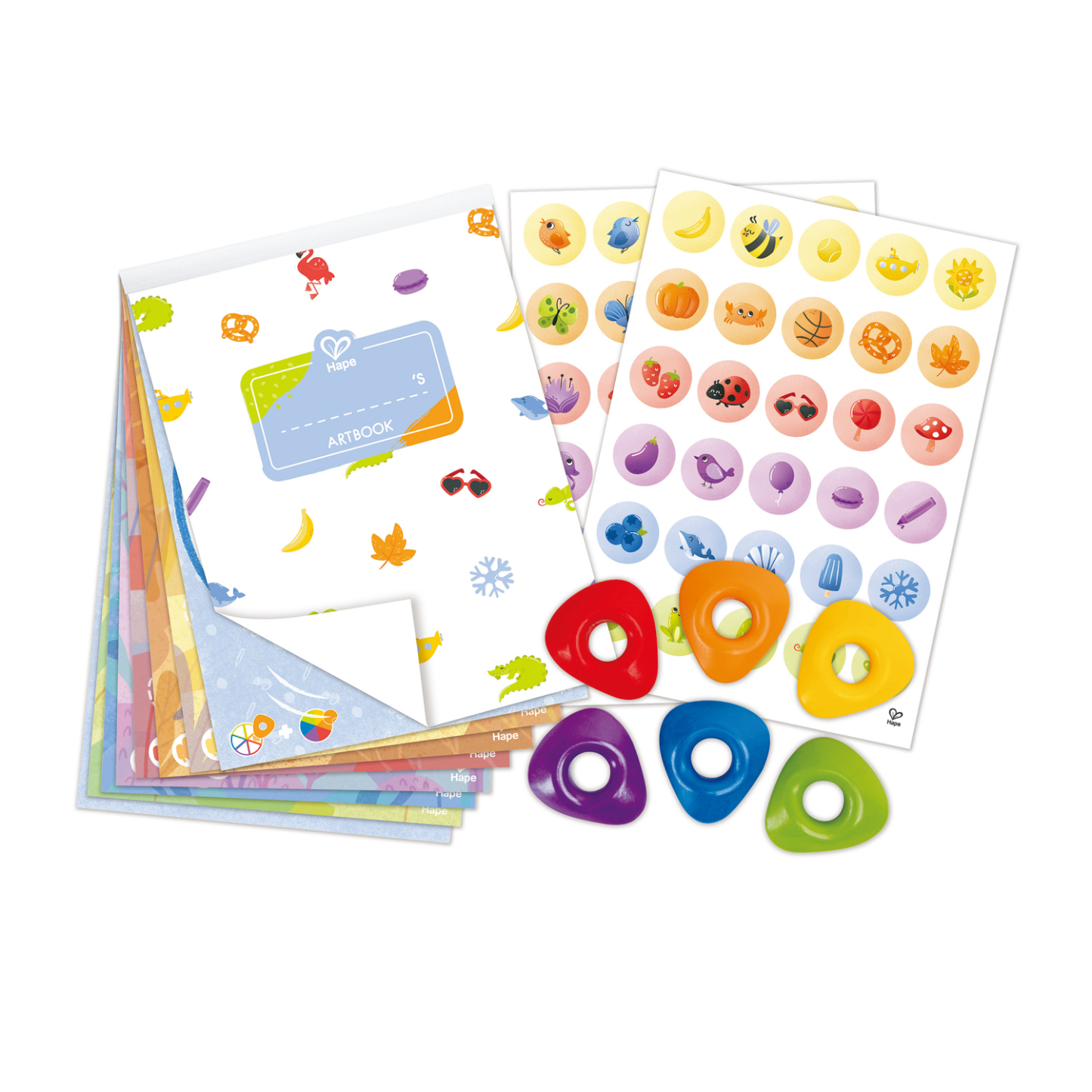 蠟筆著色-Hape-Eurekakids