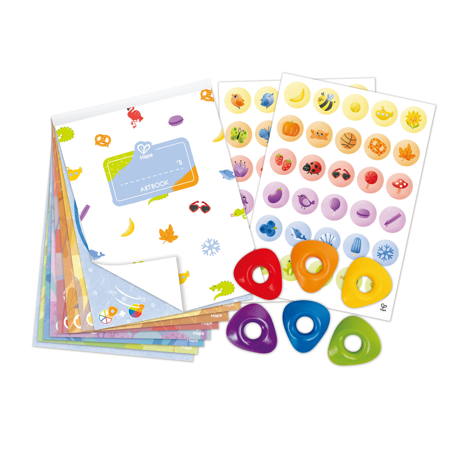 蠟筆著色-Hape-Eurekakids