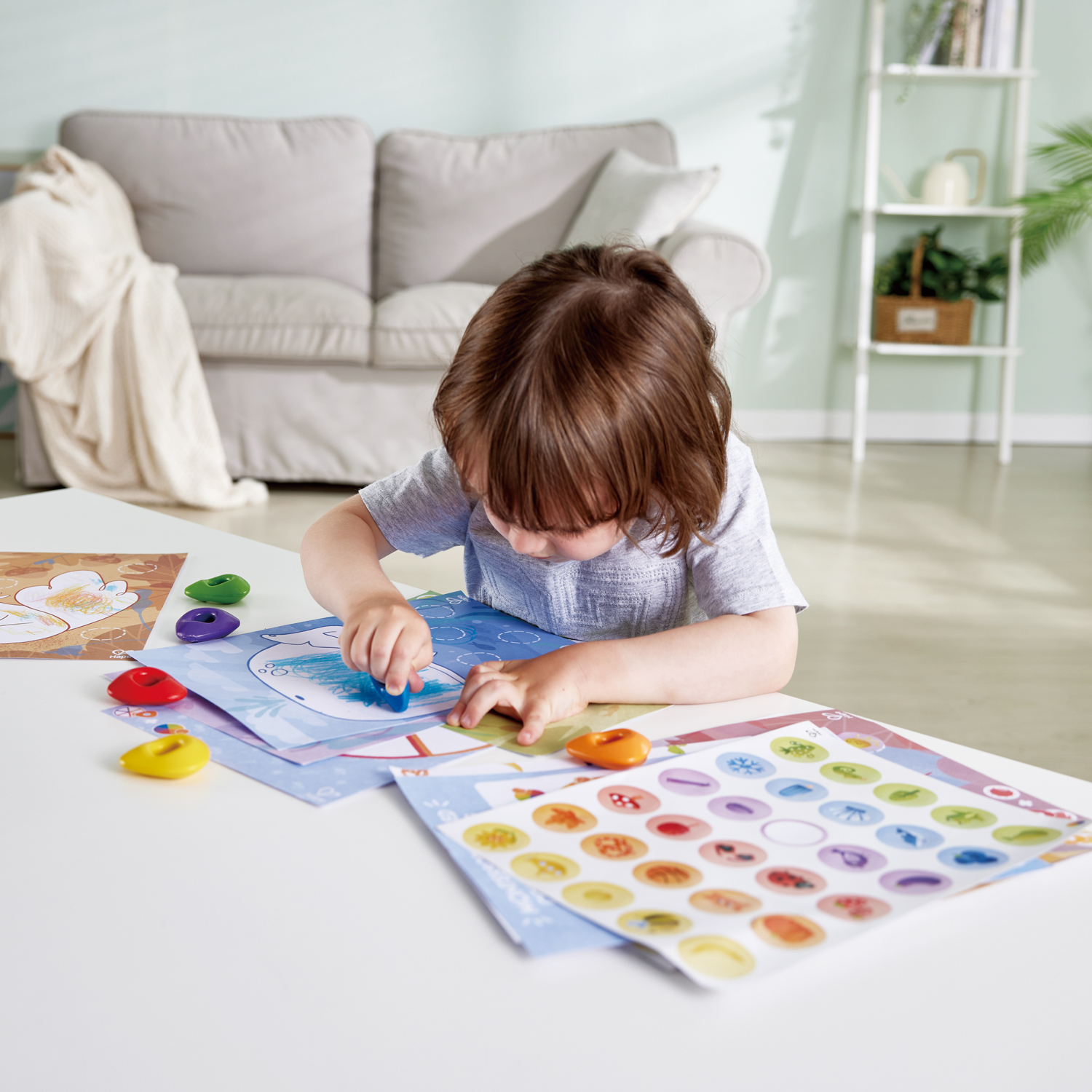 蠟筆著色-Hape-Eurekakids