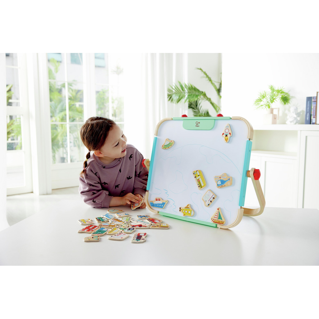 Hape 磁力車套裝 (18-36個月)
