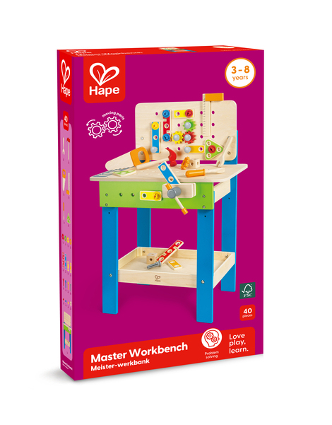 Hape Master Workbench 小小大師工作台 (3-8歲)