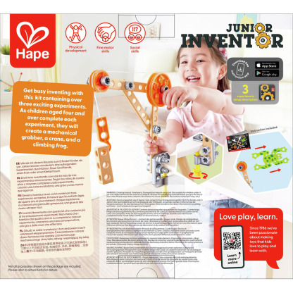 Hape 科學物理實驗組合套裝 36pcs | STEM 玩具 