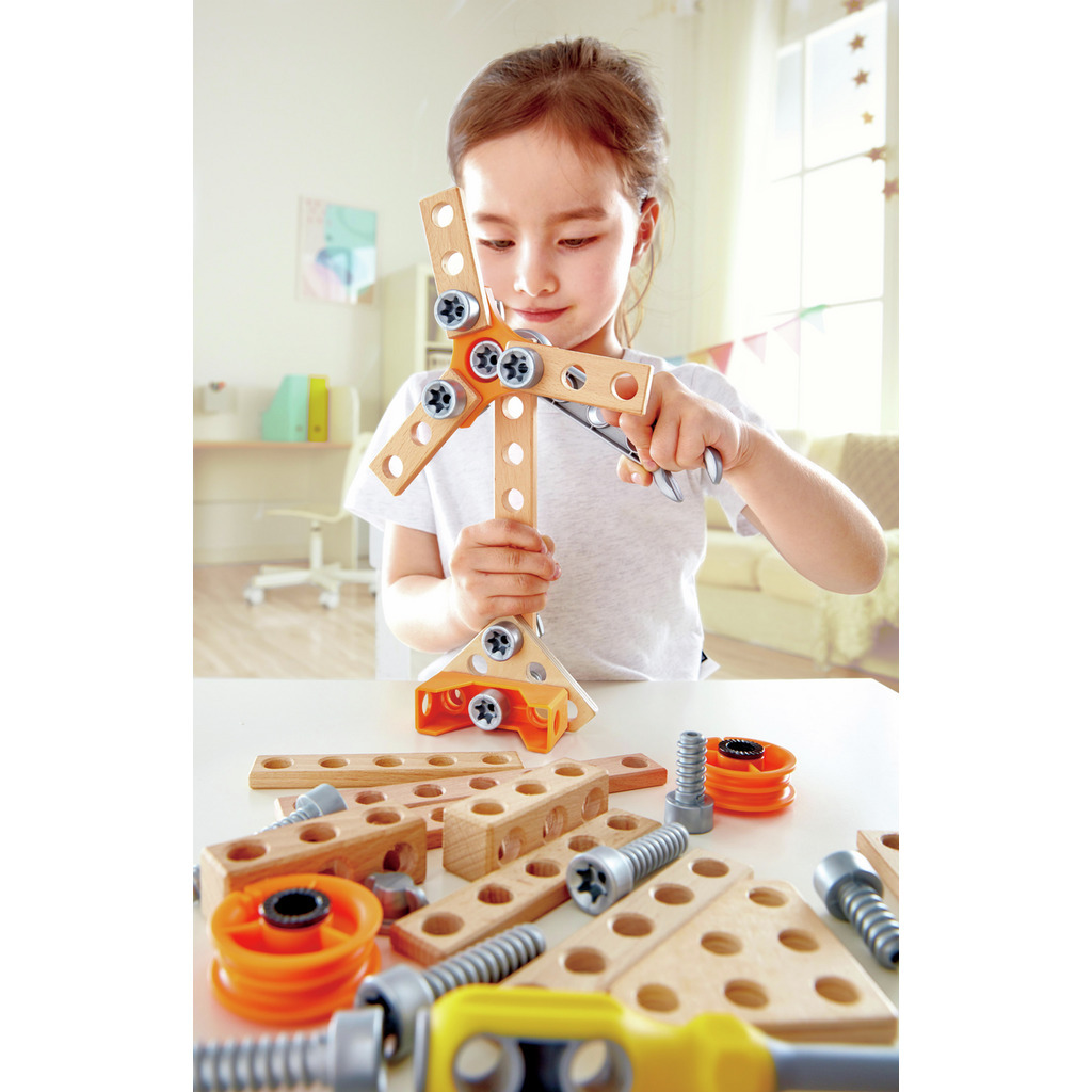 Hape Junior Inventor 實驗入門套件 - 42件激發孩子們的科學思維 ( 從4歲起 )