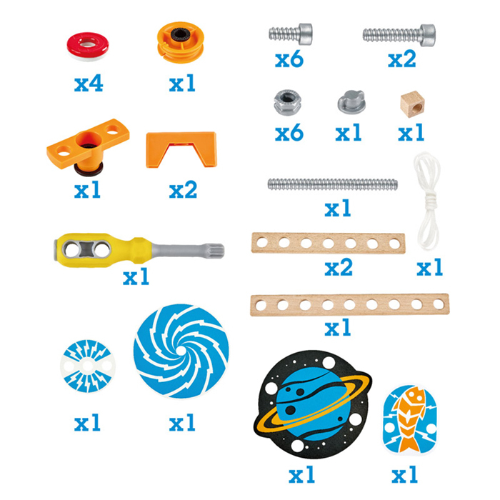 科學物理實驗磁力套裝玩具 (STEAM 系列)-HAPE-Eurekakids