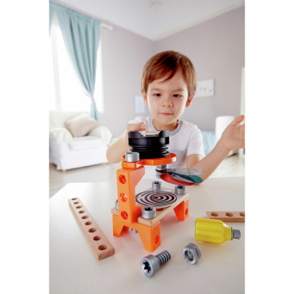 Hape Junior Inventor 光學科學實驗室 - 八個 STEAM 實驗套裝，探索光學科學和光的世界 ( 從4歲起 )