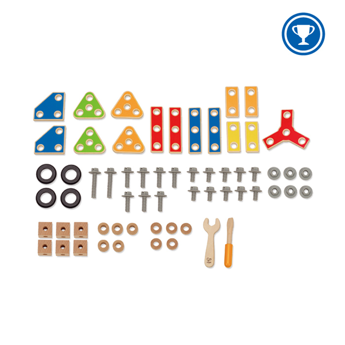 百變木匠工具進階套裝-HAPE-Eurekakids