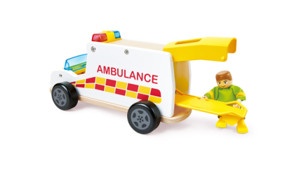 Hape Rapid Response Toy Ambulamce (2到8歲)