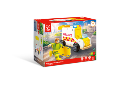 Hape Rapid Response Toy Ambulamce (2到8歲)