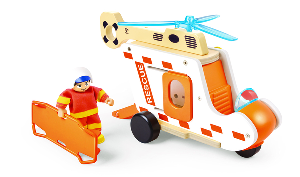 Hape ‘To the Rescue’ Helicopter Set 「救援行動」直升機套裝 (2到8歲)