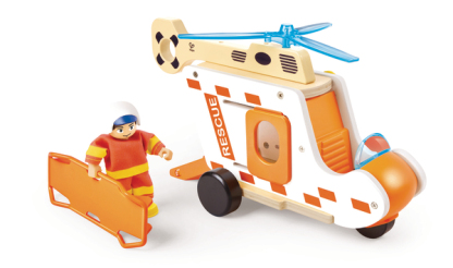 Hape ‘To the Rescue’ Helicopter Set 「救援行動」直升機套裝 (2到8歲)
