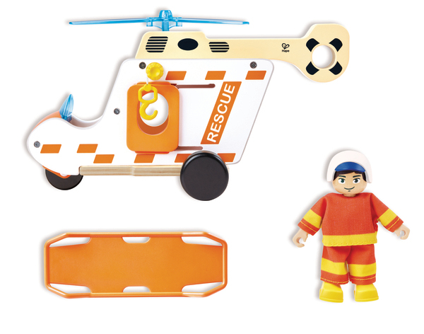 Hape ‘To the Rescue’ Helicopter Set 「救援行動」直升機套裝 (2到8歲)