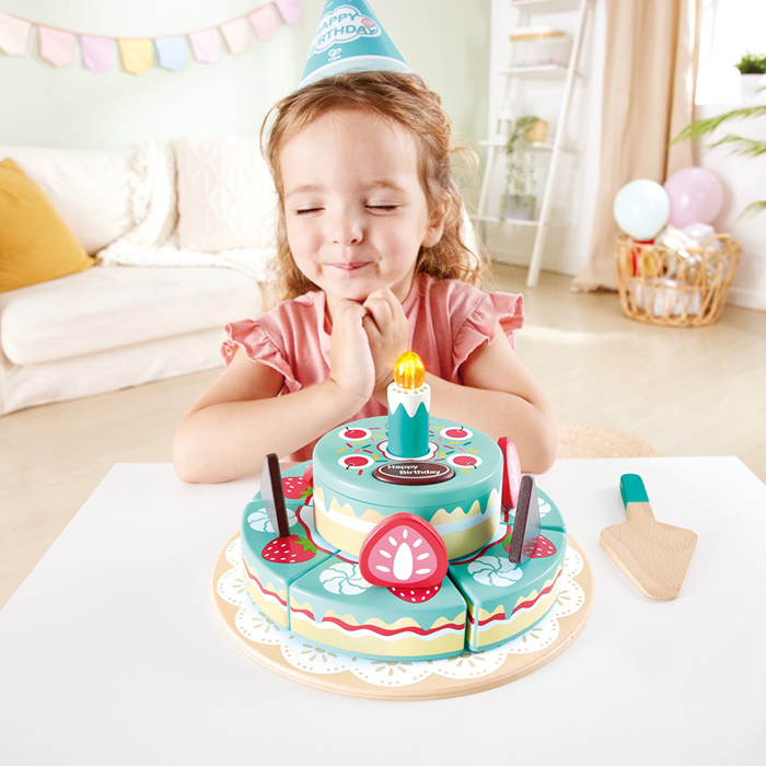 聲光互動生日蛋糕-HAPE-Eurekakids