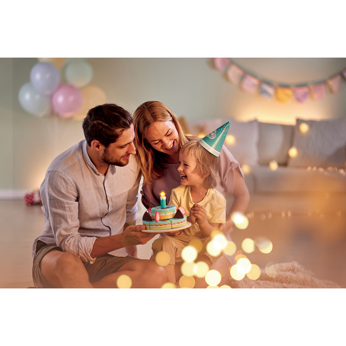 聲光互動生日蛋糕-HAPE-Eurekakids