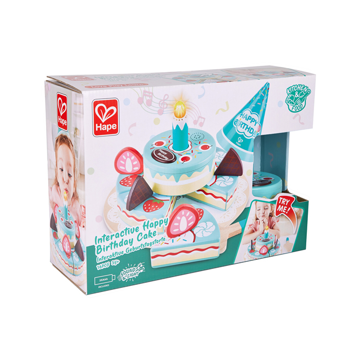 聲光互動生日蛋糕-HAPE-Eurekakids