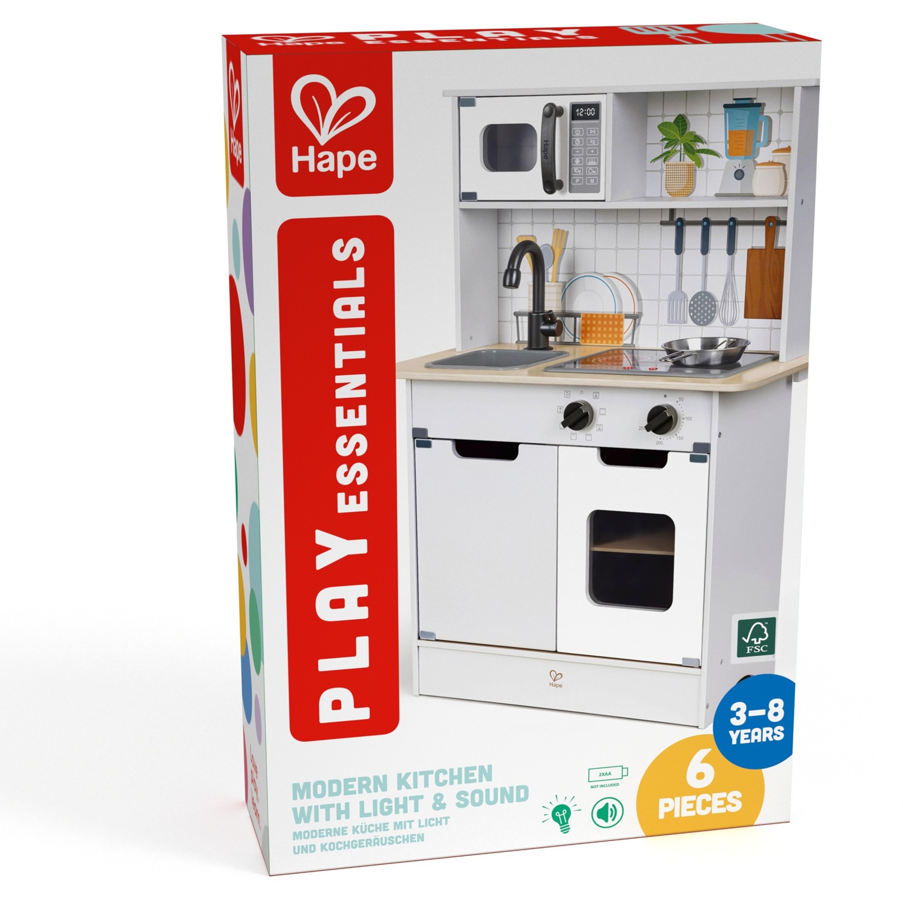 Hape 現代智慧廚房丨發展技能丨語言溝通丨3-4歲 (new)