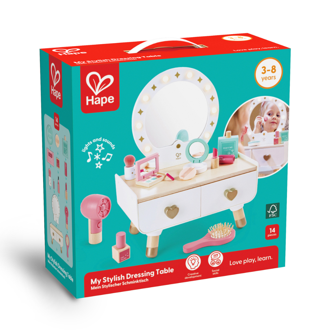 閃亮造星化妝枱-HAPE-Eurekakids