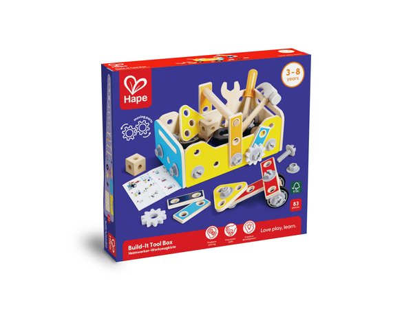 Hape Build-It Tool Box  小小工程師工具箱 (3-6歲)
