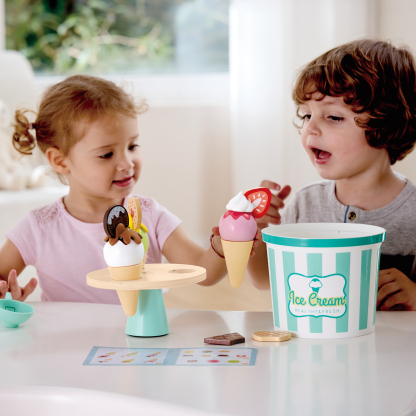 甜蜜霜淇淋旋轉台-Hape-Eurekakids