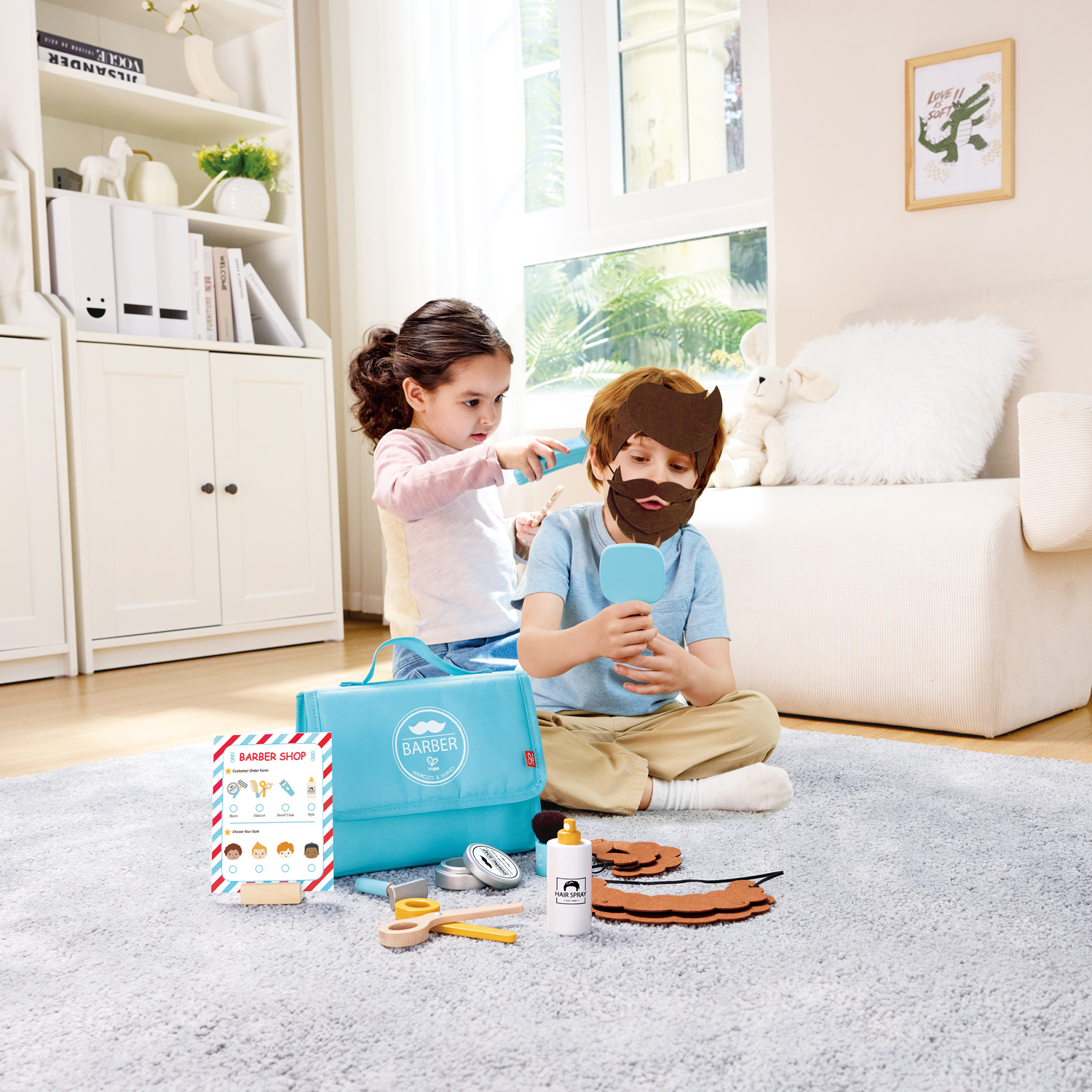 超時尚美髮沙龍套裝-Hape-Eurekakids