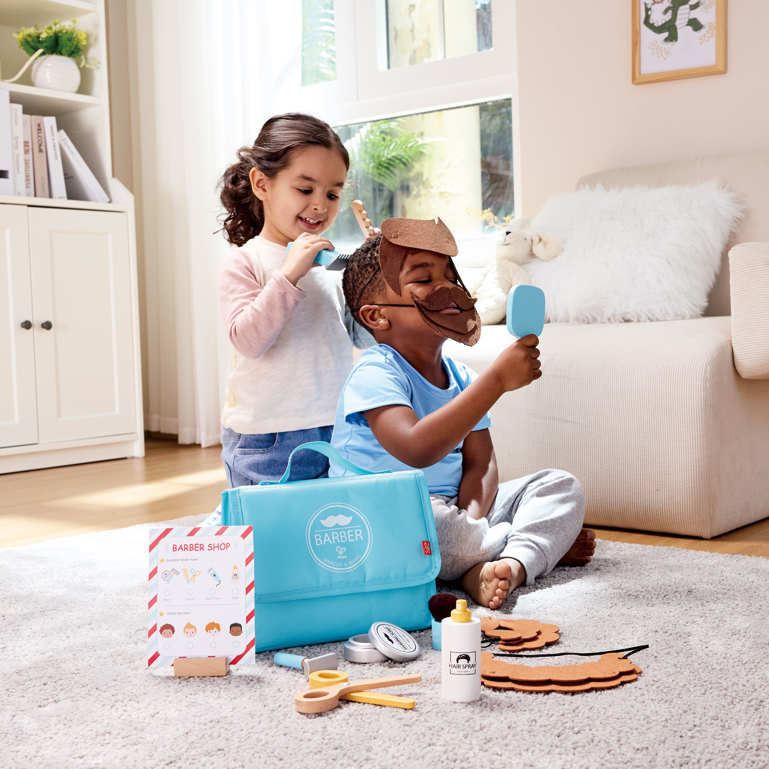 超時尚美髮沙龍套裝-Hape-Eurekakids