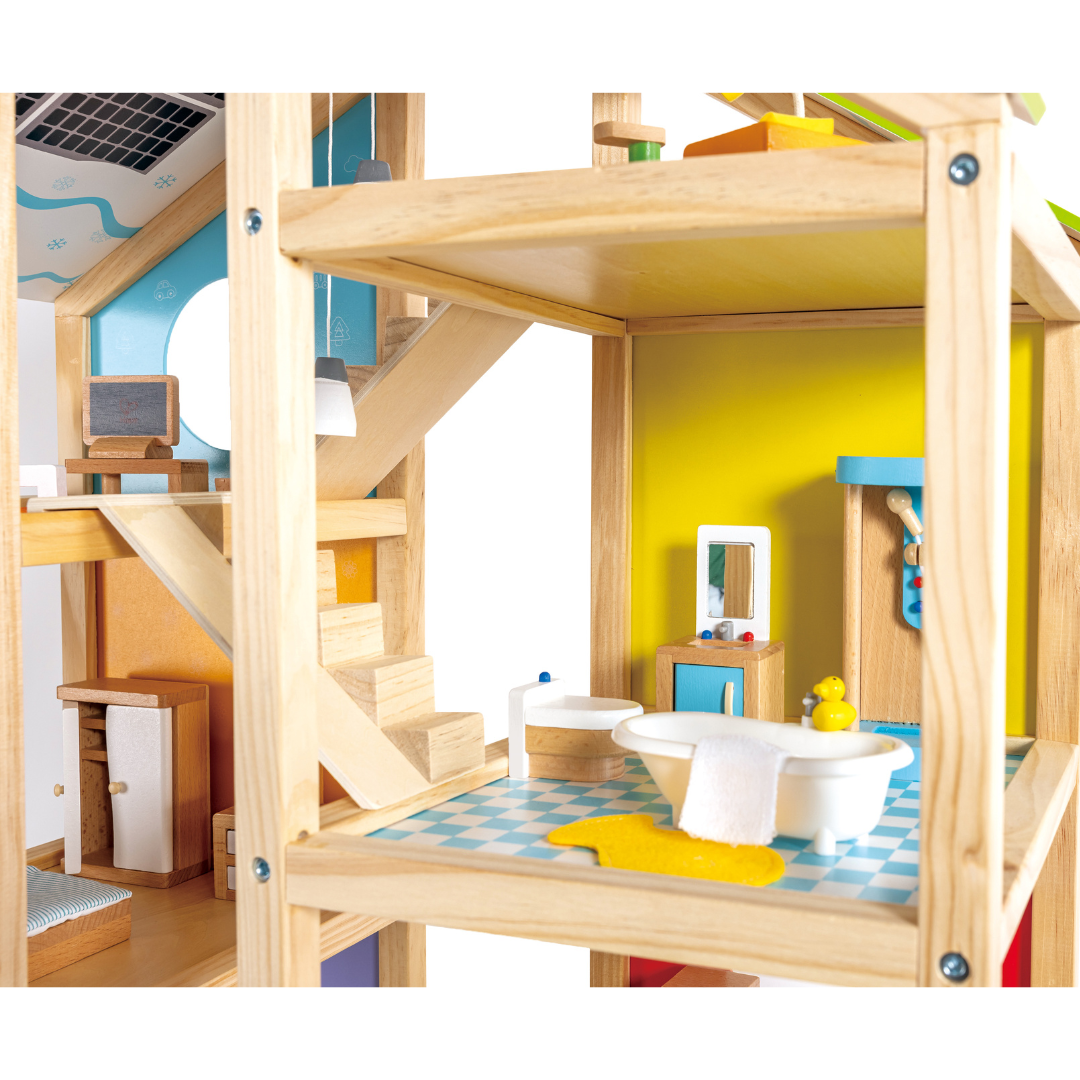 四季小屋(含傢俱)-HAPE-Eurekakids