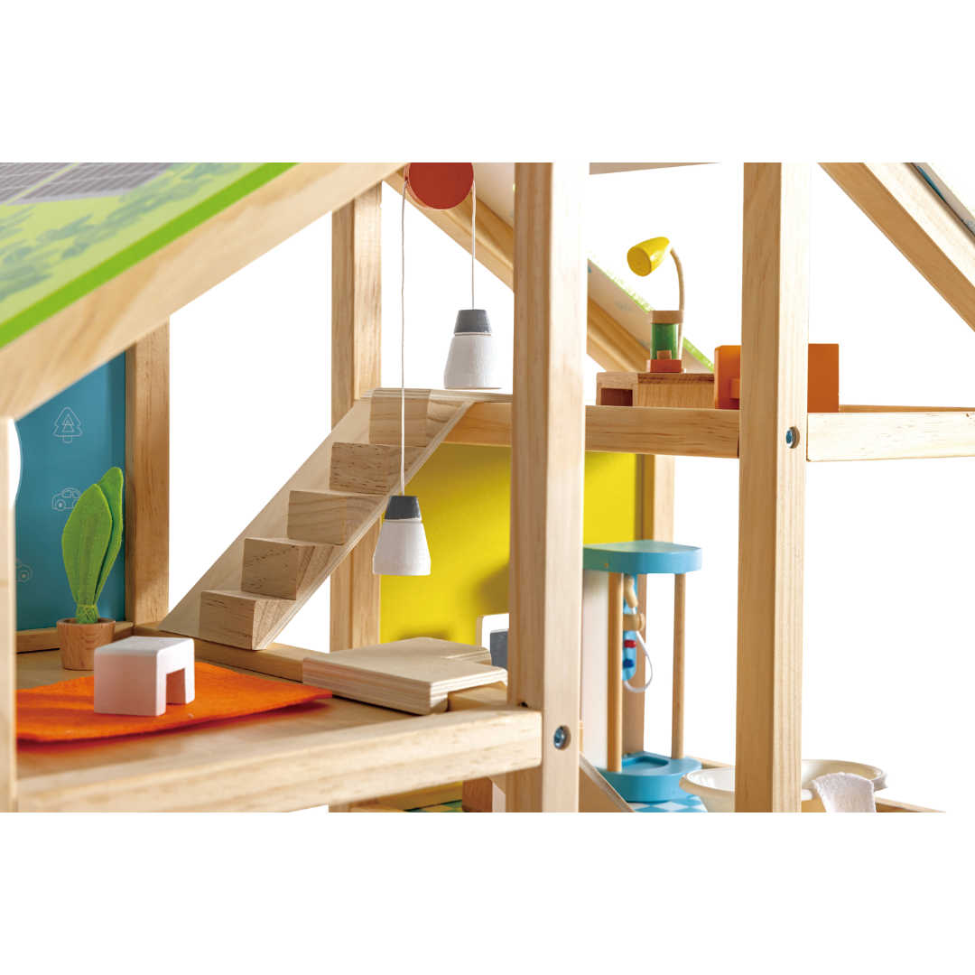 四季小屋(含傢俱)-HAPE-Eurekakids