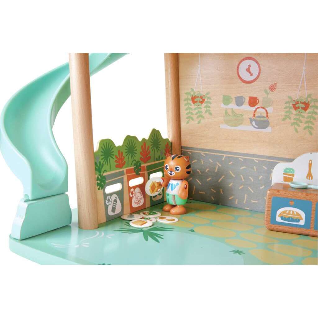 Hape 小老虎叢林別墅 Tigers’ Jungle House - 培養想像力、創造力和講故事的能力 ( 從3歲起 )