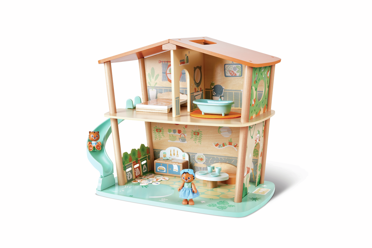 Hape 小老虎叢林別墅 Tigers’ Jungle House - 培養想像力、創造力和講故事的能力 ( 從3歲起 )