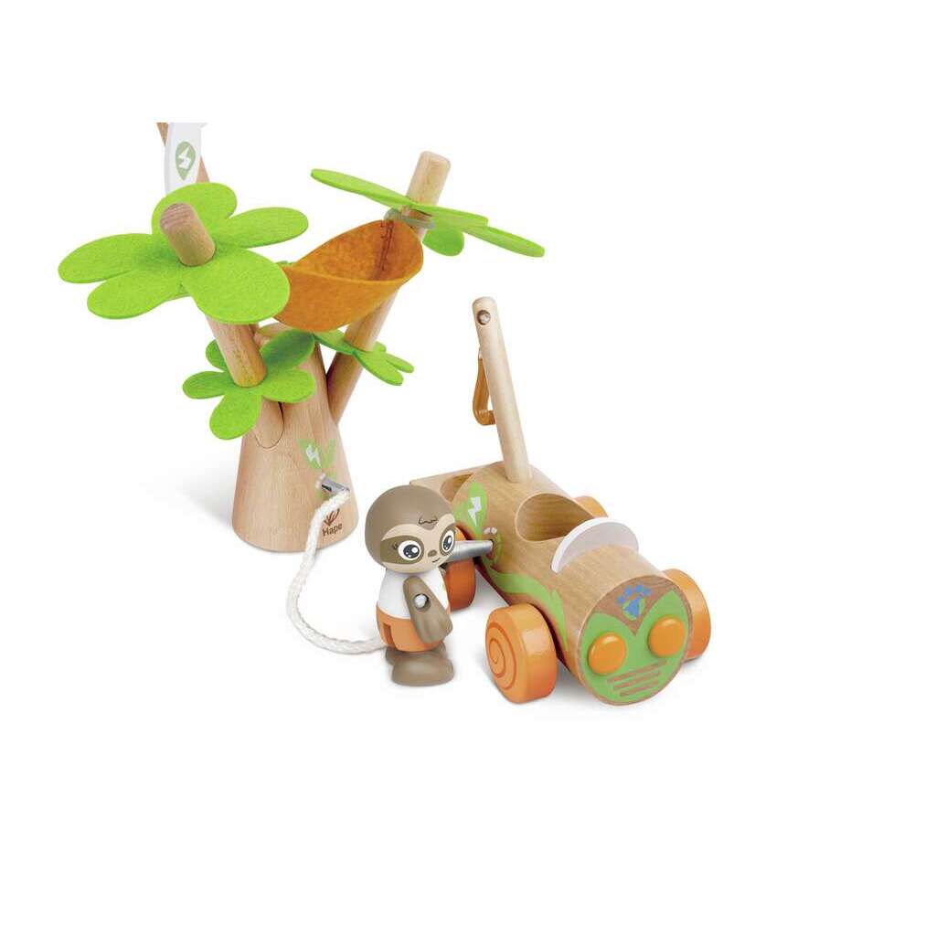 Hape 植樹電動車 Tree Planting E-car - 自由玩耍非常有利於培養想像和創造力 ( 從3歲起 )