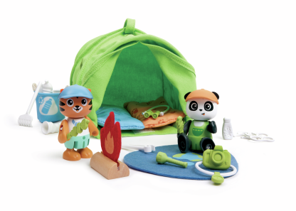 Hape 生態露營玩具套裝 Eco-Camping Playset ( 從3歲起 ) E3420
