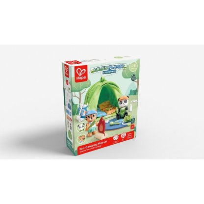 Hape 生態露營玩具套裝 Eco-Camping Playset ( 從3歲起 ) E3420