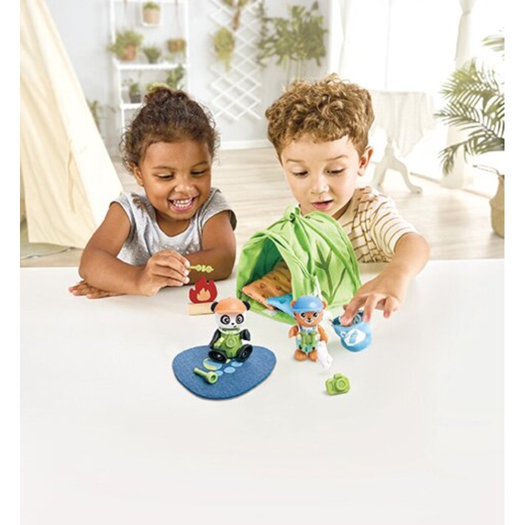 Hape 生態露營玩具套裝 Eco-Camping Playset ( 從3歲起 ) E3420