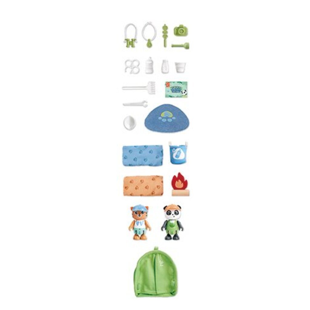 Hape 生態露營玩具套裝 Eco-Camping Playset ( 從3歲起 ) E3420