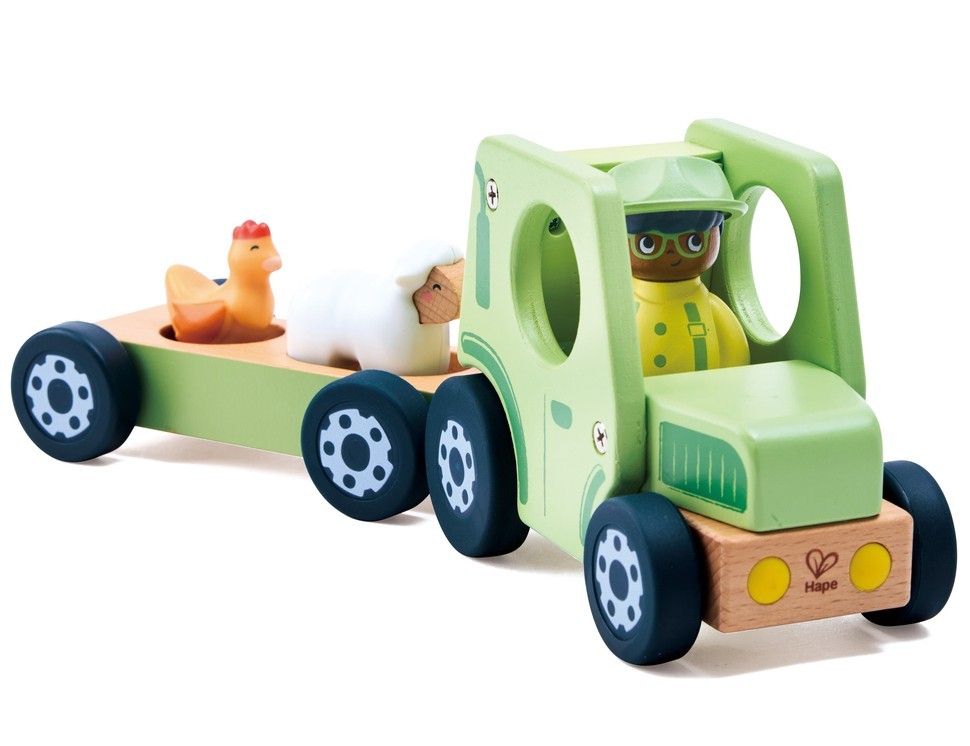 Hape 動物朋友拖拉機 (1-5歲)