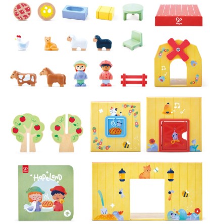 Hape 童趣農場故事積木組 (1-5歲)